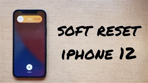 What is soft reset on iPhone?